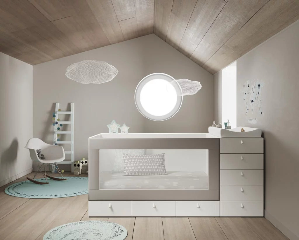 Adaptar cambiador a comoda  Muebles para bebe, Habitaciones infantiles,  Dormitorio bebe