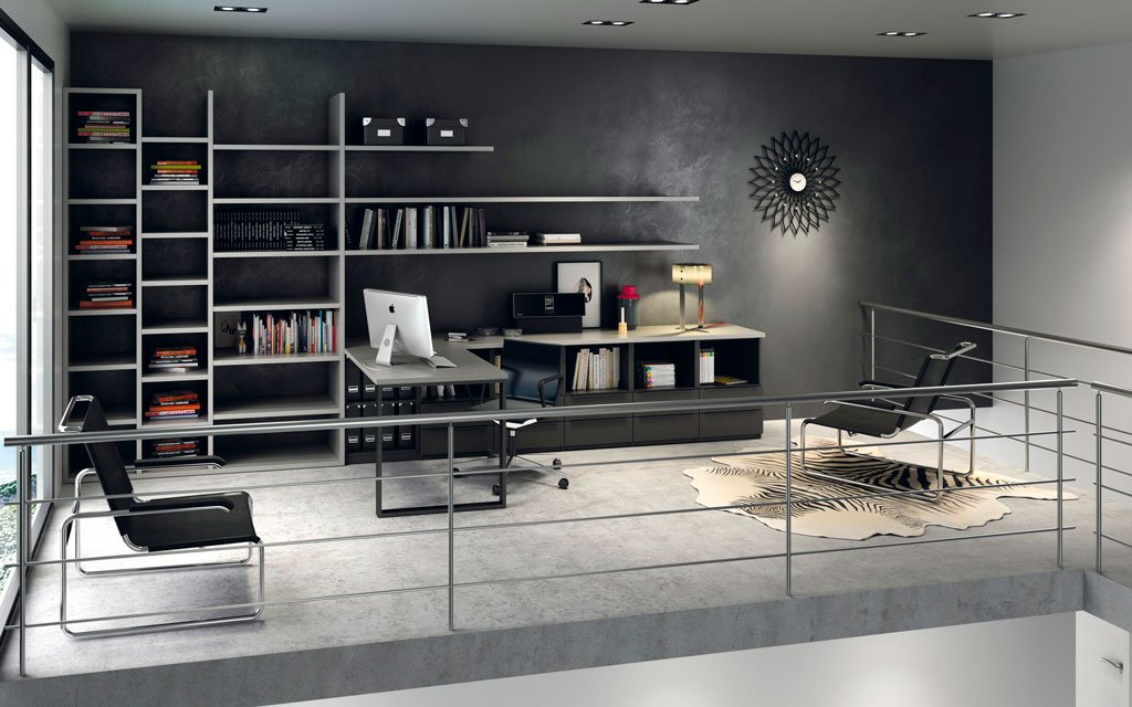 escritorios largos despacho casa - Buscar con Google  Home office design,  Home office furniture, Desks for small spaces