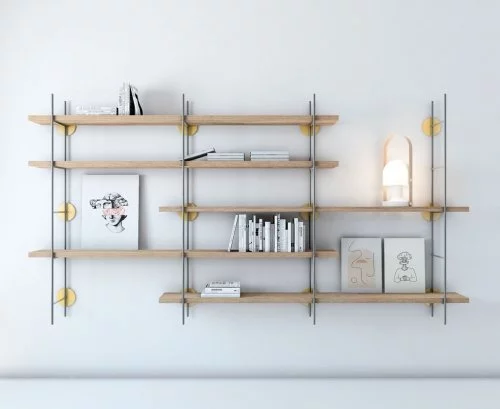 Estantería creativa e innovadora para cualquier hogar