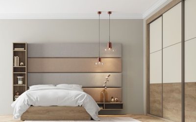 Habitaciones con cama y cabecero tapizado, máximo confort a tu alcance
