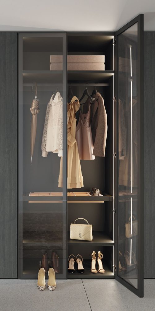Detalle de las puertas modelo LUX