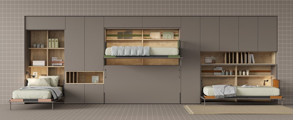 Cama abatible horizontal o vertical: cómo elegir según tu habitación