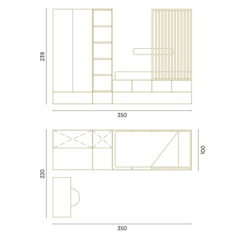 Medidas de este dormitorio