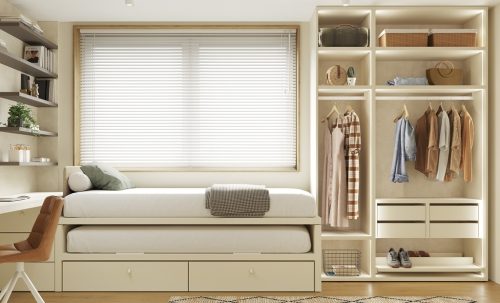 Vestidor de madera