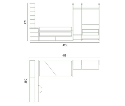 Medidas de este dormitorio Medidas de este dormitorio