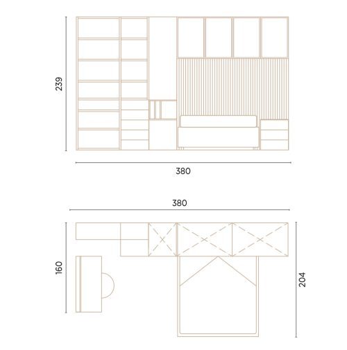 Medidas de este dormitorio para niña adolescente Medidas de este dormitorio para niña adolescente