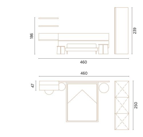 Medidas de este dormitorio