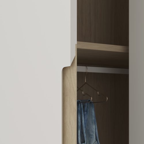 Detalle del tirador CRAFT madera