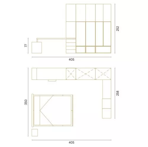 Medidas de este dormitorio