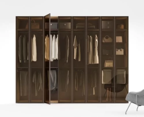 Acabados Loira & Tortora, cristal Latón, interior Elegance Line